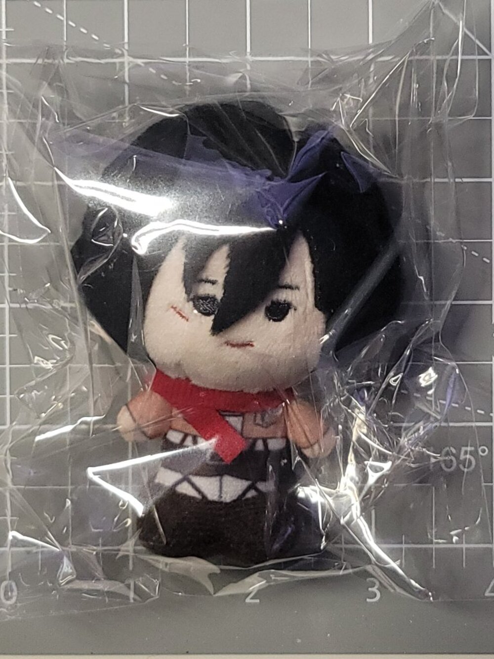 Mikasa Ackerman – Attack on Titan (AOT), Kinokos Mini Plush NWT